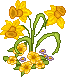 small, sparkly yellow flowers